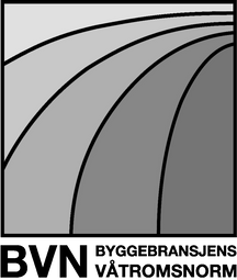 Godkjenningsmerket til BVN - byggebransjens våtromsnorm